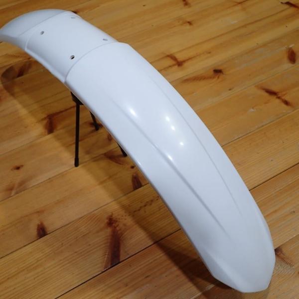 工房きたむら コウボウキタムラ フロントダウンフェンダー カラー：白 セロー225 セロー250 ト...