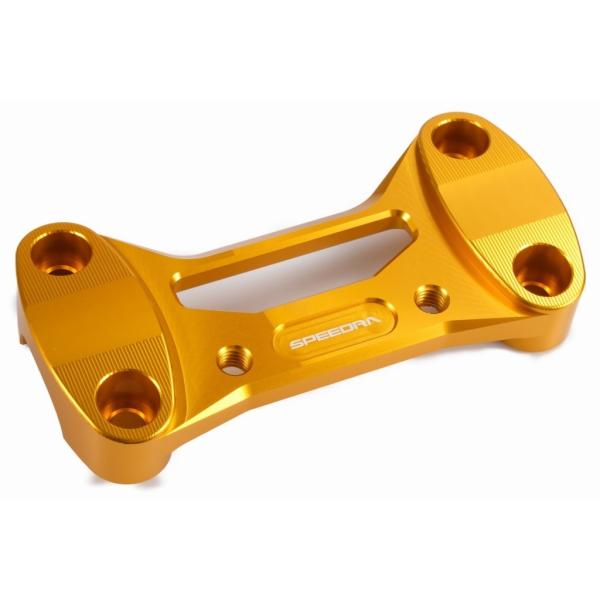 SPEEDRA スピードラ ハンドルクランプ M8ボルト穴付き Ver.2 カラー：ゴールド Z90...