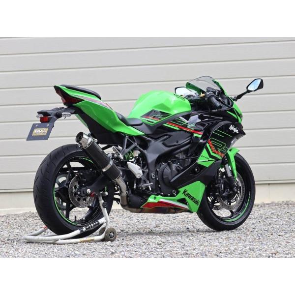 WR’S ダブルアールズ ラウンド(真円)サイレンサー タイプ：カーボン仕様 ZX-4R SE ZX...