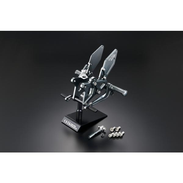 OVER オーヴァー バックステップ 4ポジション カラー：ガンメタルアルマイト Ninja ZX-...