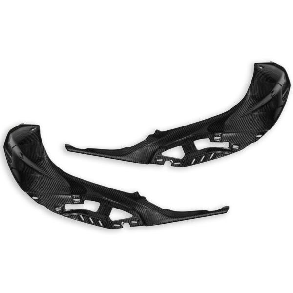DUCABIKE (DBK) ドゥカバイク (ディービーケー) ドライカーボン タンクサイドカバー ...