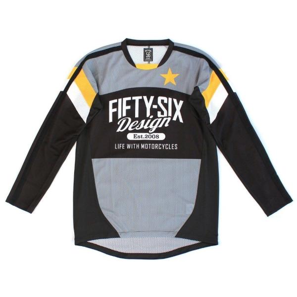 56design 56デザイン ACTIVE DRY JERSEY／STAR サイズ：M