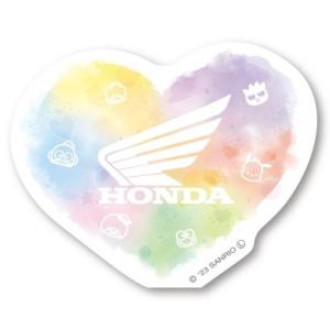 Honda Official Licensed Product ホンダオフィシャルプロダクト はぴだんぶい×Super Cub ダイカットステッカー  ハート｜webike