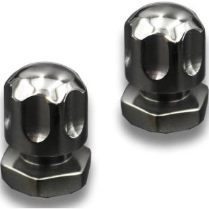 ハーレーFXBR/FXBRSフロントアクスルカバー　トライジャ新品！ TRIJYA トライジャ アクスルカバー フロントセット用 シール