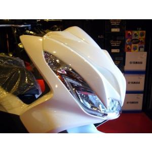 ホンダ（HONDA） PCX JF28 KF12 フロントマスク 白 フロントカウル