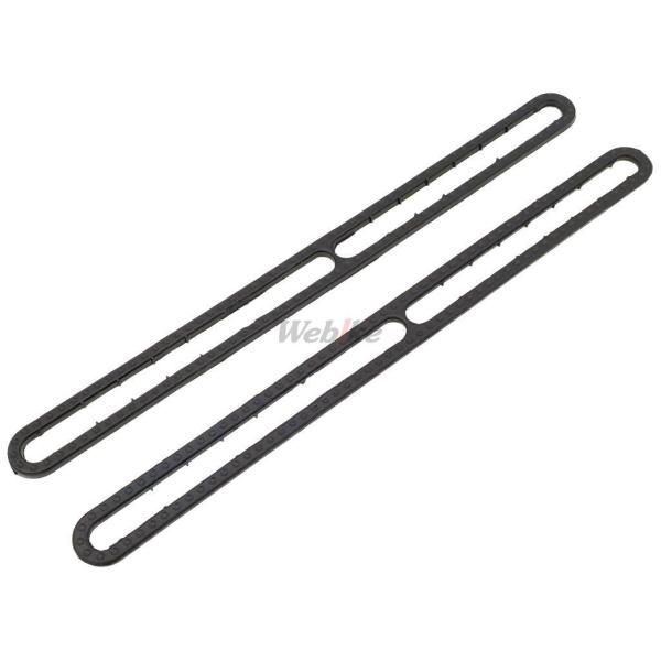 COOCASE クーケース 樹脂ケース用 補修リッドストラップ 2本セット その他トップケース・テー...