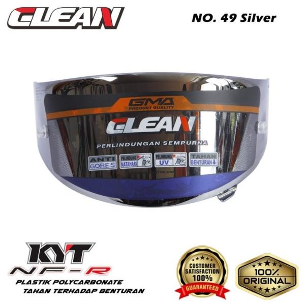 Clean クリーン Helmet Visor Iridium No.49 NF-R NZ-Race...
