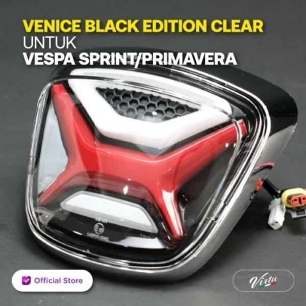 Virtu バーチュ Stop Lamp Black Edition Primavera150 3V...