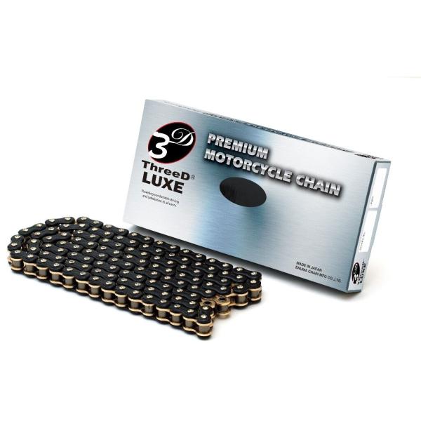 EKチェーン 江沼チェーン ThreeD LUXE (スリードリュクス) チェーン 525L/3Dブ...