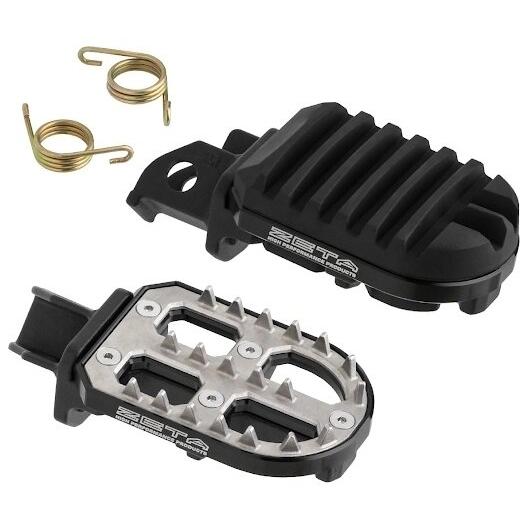 ZETA RACING ジータ レーシング アドベンチャーフットペグ SEROW250 TRICKE...