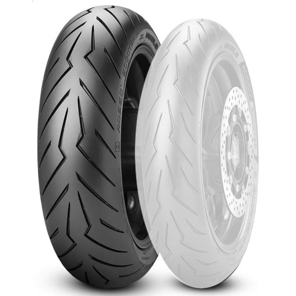 PIRELLI ピレリ DIABLO ROSSO SCOOTER 【130/70-13 M/C 63...