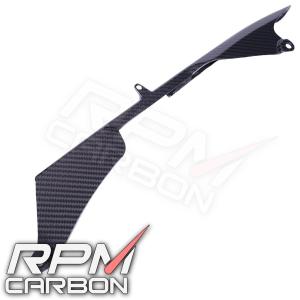 RPM CARBON アールピーエムカーボン Chain Guard for Ninja ZX-6R Finish：Glossy / Weave：Plain ZX6R KAWASAKI カワサキ｜webike