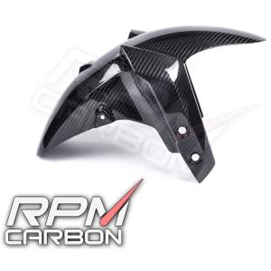 RPM CARBON アールピーエムカーボン Front Fender for MT-09 (FZ-09) Finish：Glossy / Weave：Twill MT-09 FZ-09 Tracer900 Tracer900GT FJ-09｜webike