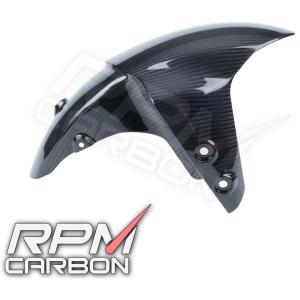 RPM CARBON アールピーエムカーボン Front Fender for MT-09 (FZ-09) Finish：Glossy / Weave：Plain MT-09 FZ-09 Tracer900 Tracer9GT FJ-09｜webike