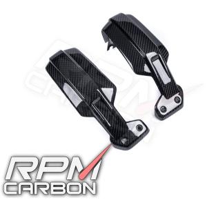 RPM CARBON アールピーエムカーボン Hand Guard Pan America Finish：Matt / Weave：Plain Pan America HARLEY-DAVIDSON ハーレーダビッドソン｜webike