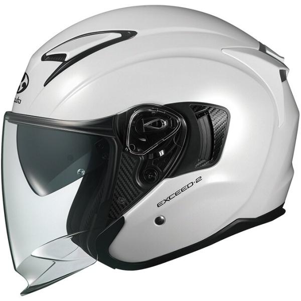 OGK KABUTO オージーケーカブト EXCEED2 [エクシード2 パールホワイト] ヘルメッ...