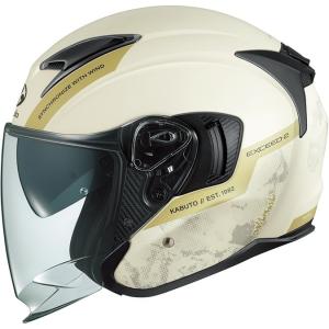 EXCEED OGK KABUTO EXCEED-2 CYBER フラットブラックゴールド S