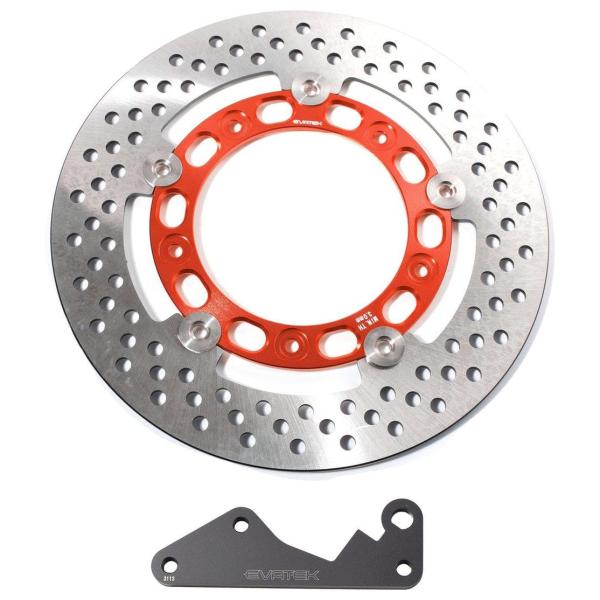 EVATEK エヴァテック フロントブレーキディスクキット カラー：レッド スーパーカブ125 HO...