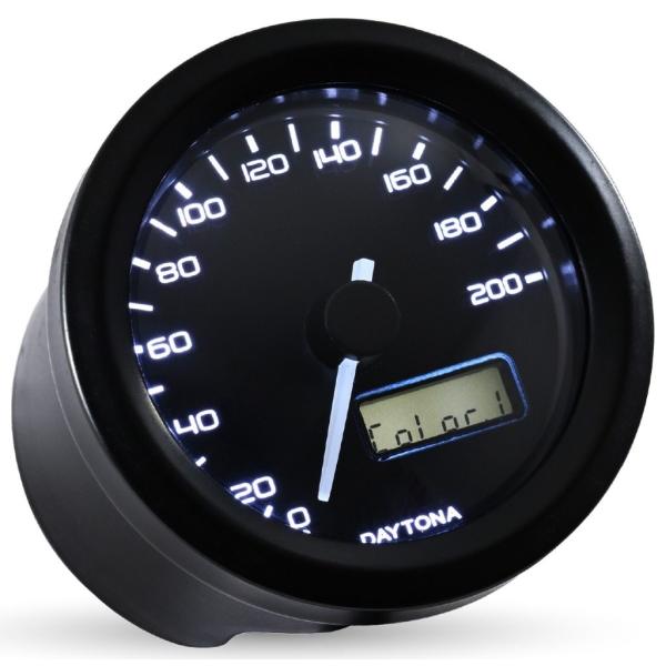 DAYTONA デイトナ VELONA 電気式スピードメーター Φ48 タイプ：200km/h表示 ...