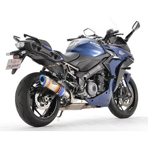 r’s gear アールズギア GTスペック スリップオン マフラー サイレンサー：チタンドラッグブ...