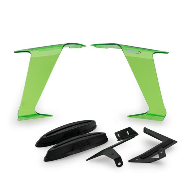 Puig プーチ フロントスポイラーGP カラー：グリーン ZX-10R ZX-10RR KAWAS...