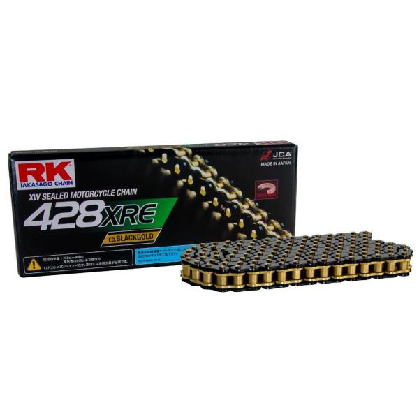 RK JAPAN RKジャパン 428XRE ED.BLACKGOLD 【カシメ(CLF)ジョイント...