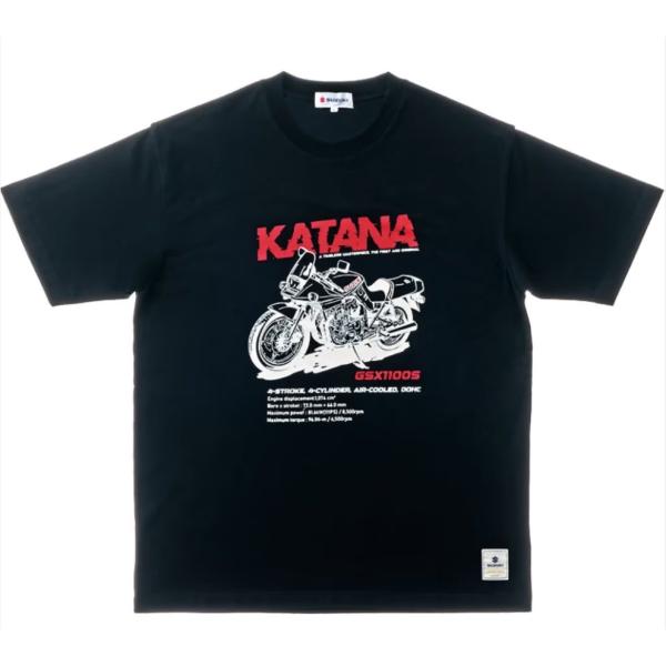 SUZUKI スズキ Tシャツ ヘリテージシリーズ 刀 GSX1100S サイズ：S (990007...