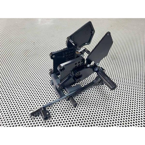 SUPER NOW スーパーナウ レーシングバックステップ カラー：黒 ZX-6R KAWASAKI...