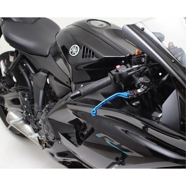 ACTIVE アクティブ STFブレーキレバー カラー：ブルー XSR900GP XSR900 YZ...