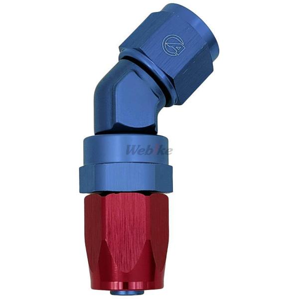 ACTIVE アクティブ 45度フォージフィッティング カラー：ブルー／レッド / サイズ：＃8 オ...