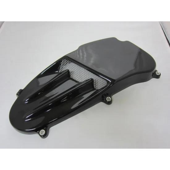 油漢 ユカン SWISH スワールエアクリーナーカバー タイプ：黒ゲル SUZUKI スズキ エアク...