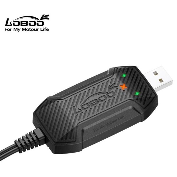 LOBOO ロブー Mini バッテリー充電ケーブル USB USB電源 電装系