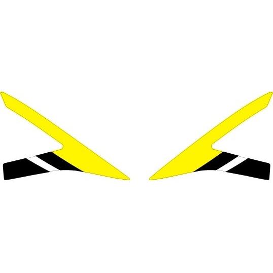 MDF エムディーエフ グラフィックキット アタッカーモデル タイプ：フロントフェンダーパーツ V-...