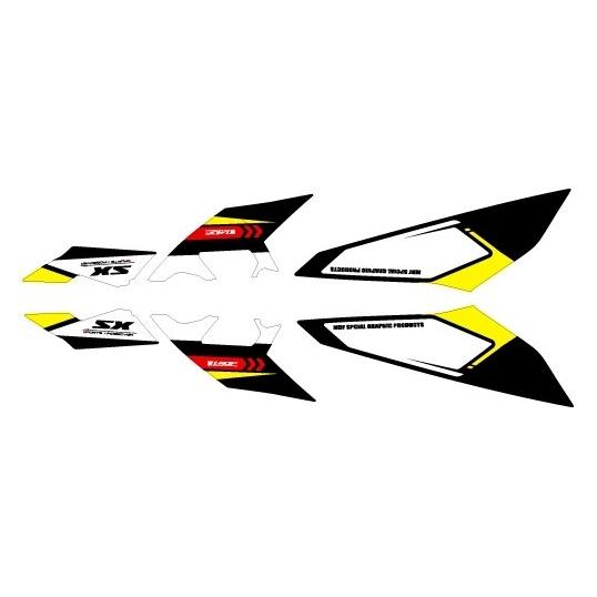 MDF エムディーエフ グラフィックキット アタッカーモデル タイプ：リアフェンダーパーツ V-St...