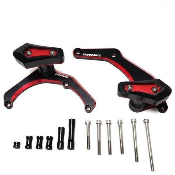 ENDURANCE エンデュランス エンジンスライダーセット カラー：ブラック／レッド CBR600...