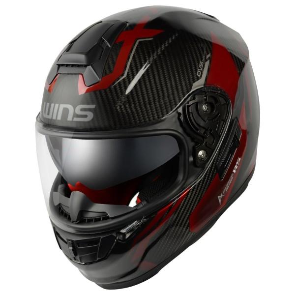 WINS ウインズ A-FORCE RS FLASH typeC カーボン×アイアンレッド［エー・フ...