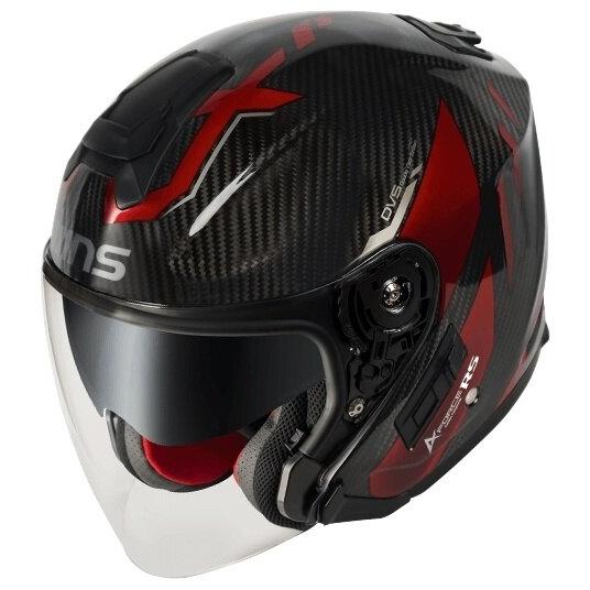 WINS ウインズ A-FORCE RS JET FLASH typeC カーボン×アイアンレッド［...