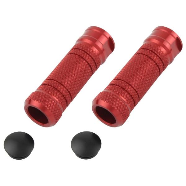 POSH Faith ポッシュ フェイス アルミマシンドステップバー カラー：レッド / 取り付け部...