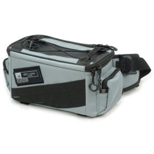 ROUGH＆ROAD ラフ＆ロード コンバットウエストバッグ カラー：グレー ウエストポーチ・ヒップ...