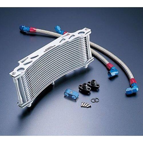 ACTIVE アクティブ オイルクーラーキット ラウンド カラー：シルバー / サーモ対応：× XJ...