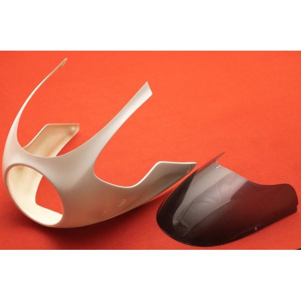 AMERICAN DREAM アメリカンドリーム カフェレーサーカウルキット スクリーン：スモークタ...