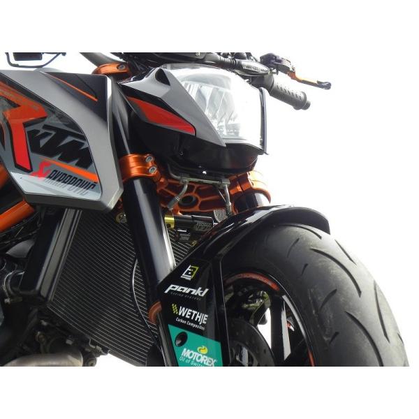 HYPERPRO ハイパープロ CNCステアリングダンパーステー ステーカラー：ブラック 1290 ...