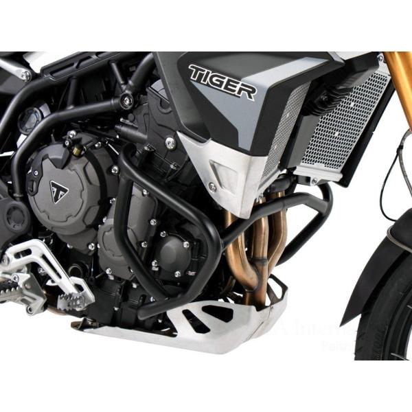 HEPCO＆BECKER ヘプコ＆ベッカー エンジンガード カラー：ブラック Tiger850 Sp...