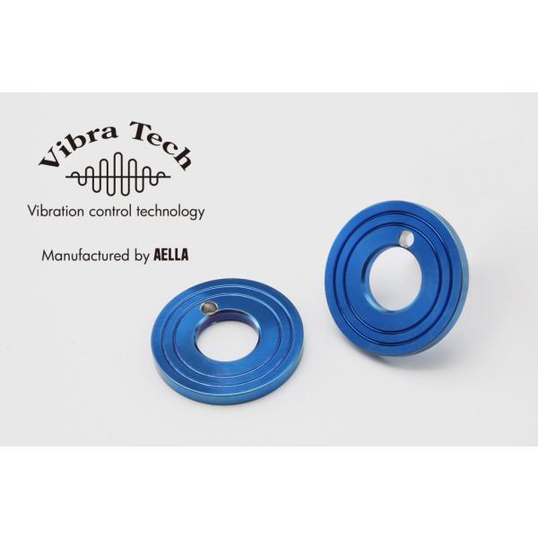 AELLA アエラ ハンドルバーエンド チタンカラー2枚セット カラー：ブルー(陽極酸化処理仕様) ...