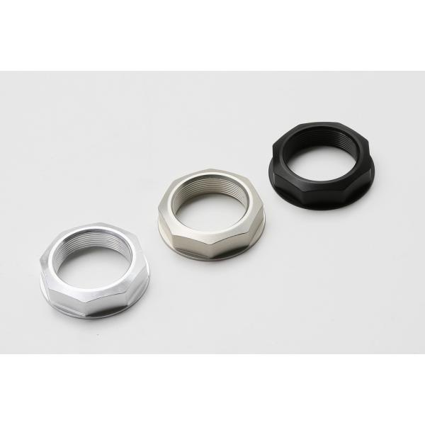 AELLA アエラ アルミ削り出しステムナット カラー：ホワイト S1000RR ZX-25R ZX...