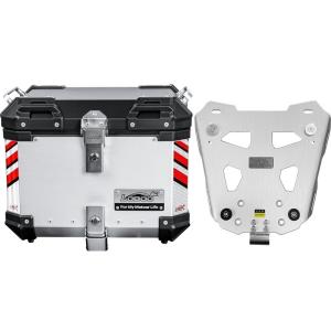 LOBOO ロブー PIKE TRACKERシリーズ 36L トップケース ラック/プレート付き カ...