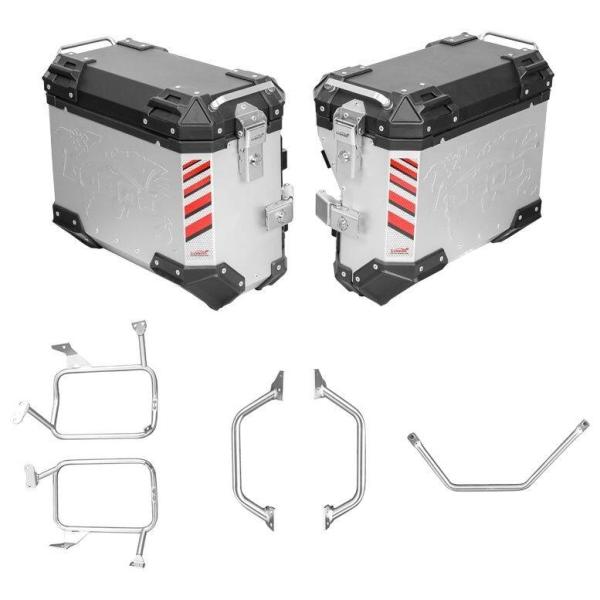 LOBOO ロブー PIKE TRACKERシリーズ 35L＋30L サイドケース キャリア付き カ...