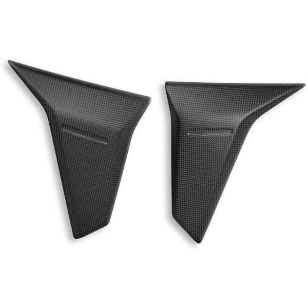 DUCABIKE (DBK) ドゥカバイク (ディービーケー) ドライカーボン ラジエーターカバー ...