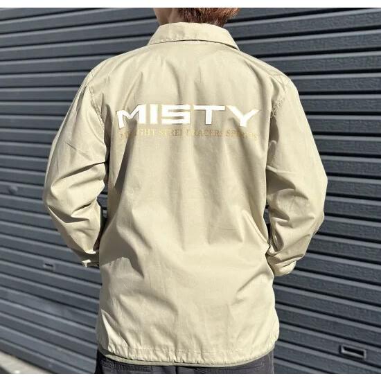 MISTY ミスティ SPIRITS ジャケット〈ベージュ〉 サイズ：L カジュアルジャケット アパ...
