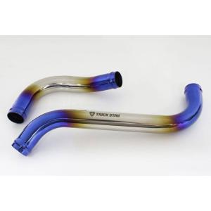 TRICKSTAR トリックスター チタンラジエターパイプ Z900RS CAFE KAWASAKI...